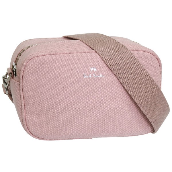ポールスミス バッグ レディース ショルダーバッグ アウトレット コットン レザー ピンク BWB070-24 PAUL SMITH