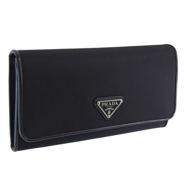 楽天市場】プラダ PRADA 長財布 小銭入れ付き ブラック レディース