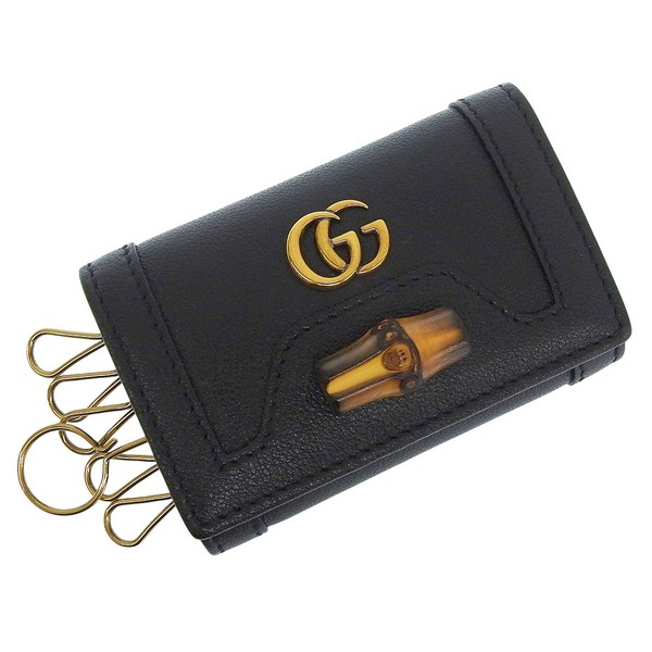 楽天市場】グッチ キーケース レディース プチGGマーモント