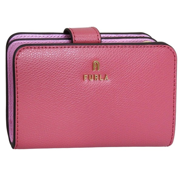 フルラ 財布 レディース 二つ折り財布 レザー ピンク FURLA CAMELIA M COMPACT WALLET WP00314ARE0004302S FURLA