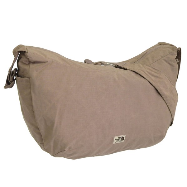 ノースフェイス バッグ メンズ レディース ショルダーバッグ ナイロン ベージュブラウン STANDARD HOBO BAG L_WX NN2PR78J-BBR THE NORTH FACE A4対応｜RINRE （リンレ）
