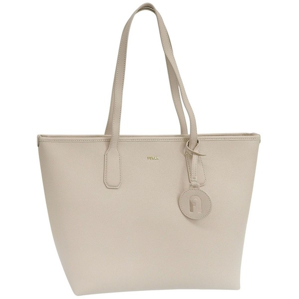 フルラ バッグ レディース トートバッグ アウトレット レザー ベージュ CLASSIC M TOTE BAG WB01629BX0306B4L00 FURLA｜RINRE （リンレ）