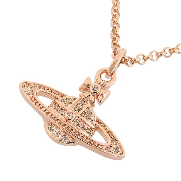 ヴィヴィアンウエストウッド アクセサリー レディース ネックレス ピンクゴールドカラー MINI BAS RELIEF PENDANT 6302008602G120 VIVIENNE WESTWOOD|RINRE (リンレ)