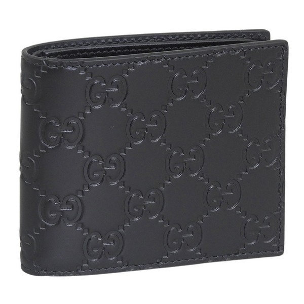 グッチ 財布 メンズ 二つ折り財布 アウトレット レザー ブラック O MWL 171M AVL 779836CWC1N1000 GUCCI 47,880円