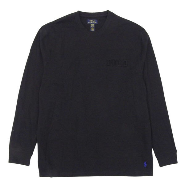 ラルフローレン 衣類 メンズ ロンT L ブラック PWLE2RAA8VBKL RALPH LAUREN
