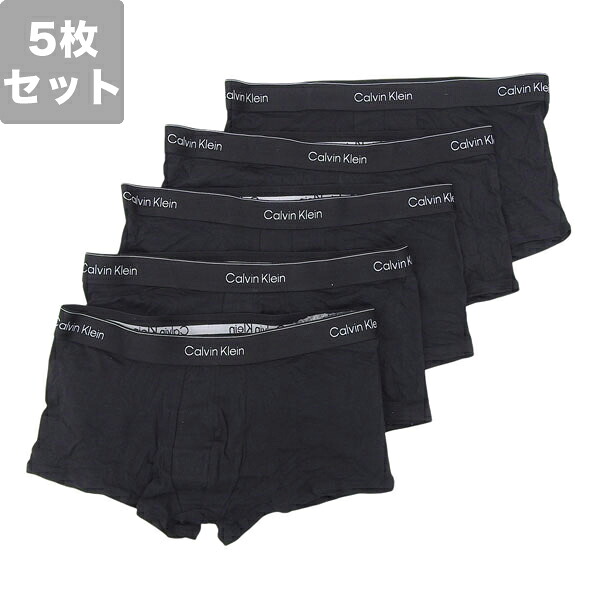 カルバンクライン 衣類 メンズ パンツ L ブラック Icon Cotton Stretch 5 Low Rise Trunks NB4390TM6L CALVIN KLEIN｜RINRE （リンレ）