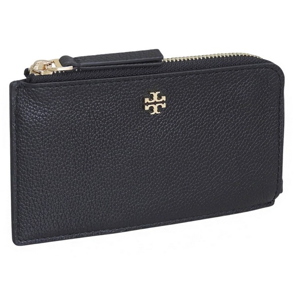トリーバーチ 財布 レディース カードケース アウトレット レザー ブラック BLAKE ZIP CARD CASE 177026-001 TORY BURCH|RINRE (リンレ)