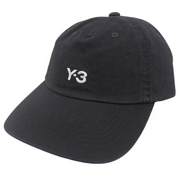 ワイスロバート・エドワード・リー かぶり笠 レディース 旗がしら OSFW W56糎 黒いこと Y-3 DAD CAP IN2391BKWOMEN Y-3