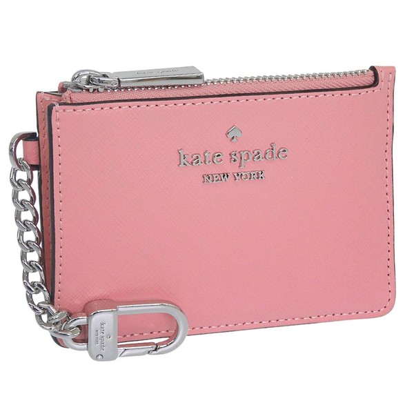 ケイトスペード 小物 レディース カードケース アウトレット レザー ピンク WALLETES SAFFIANO LEATHER KEY R KN771-650 KATE SPADE｜RINRE （リンレ）