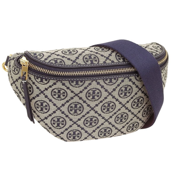 トリーバーチ バッグ レディース ボディバッグ マルチネイビー T MONOGRAM BELT BAG 162094-405 TORY BURCH｜RINRE （リンレ）