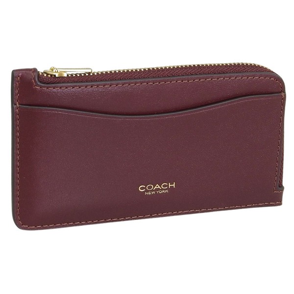 コーチ 小物 レディース カード ケース ブラウンマルチ LEATH NY ZIP CARD CA CBF50B4XD2 COACH｜RINRE （リンレ） 10,212円