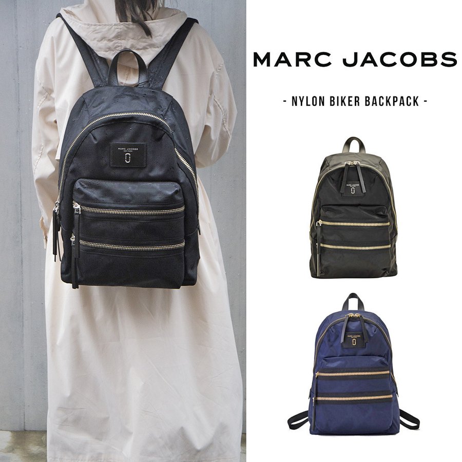 楽天市場 楽天ランキング1位 マークジェイコブス Marc Jacobs バッグ リュックサック バックパック メンズ レディース M 鞄 通勤 ナイロン 送料無料 ファッション かっこいい オシャレ おしゃれ 21aw クリスマスプレゼント リヴェラール