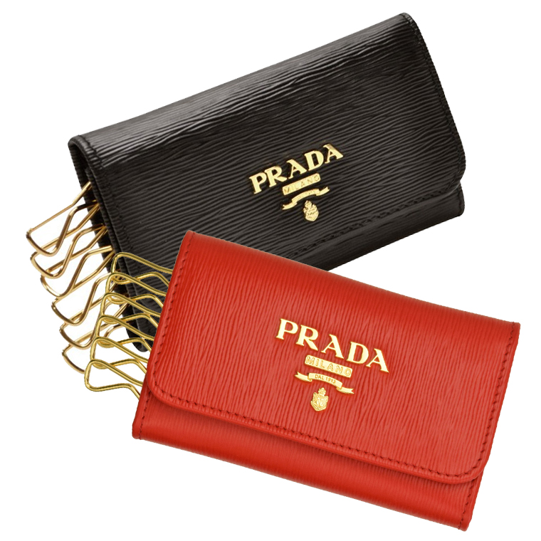 プラダ Prada ショップ袋付き 6連キーケース 1pg222vitmov 財布 ケース アウトレット キーケース プラダ キーホルダー ショップ袋付き レディース ブランド 小さい コンパクト かわいい 可愛い おしゃれ オシャレ 鍵 紛失防止 Fascinoプラダ