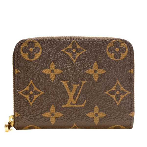 ルイヴィトン 銭入れ 販売店袋付き添い人 LV コインケース 御釣り入れ 「ジッピー・コイン 蝦蟇口」 モノグラム 帆布 M60067 LOUIS VUITTON
