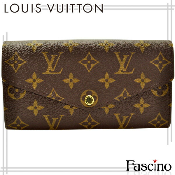 LOUIS VUITTOルイヴィトン 長財布 ポルトフォイユ・サラ モノグラム ルイ・ヴィトン LOUIS VUITTON ポルトフォイユ・サラドー
