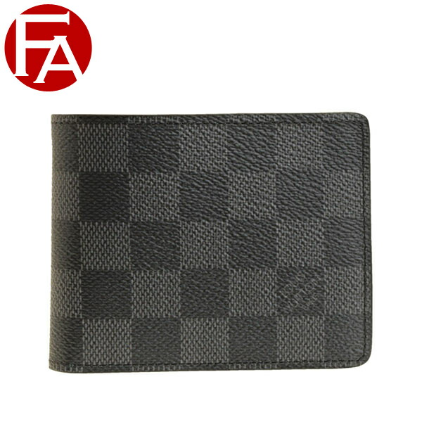 ルイヴィトン　モノグラム　二つ折り　財布　ブラック　エクリプス　ミュルティプル ルイ ヴィトン ポルトフォイユ ミュルティプル 二つ折り財布