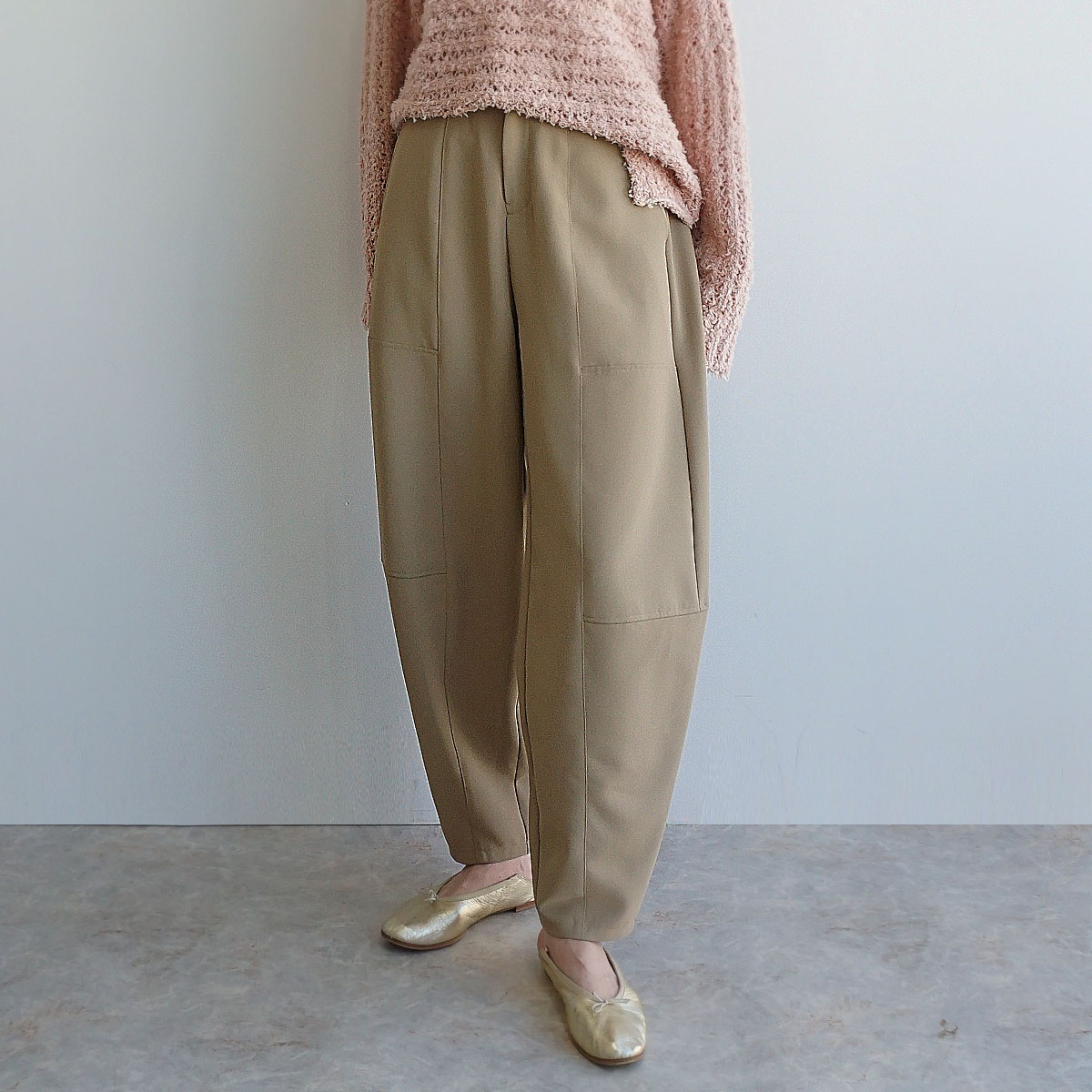 楽天市場】ストレートニットパンツ : FASHFREN