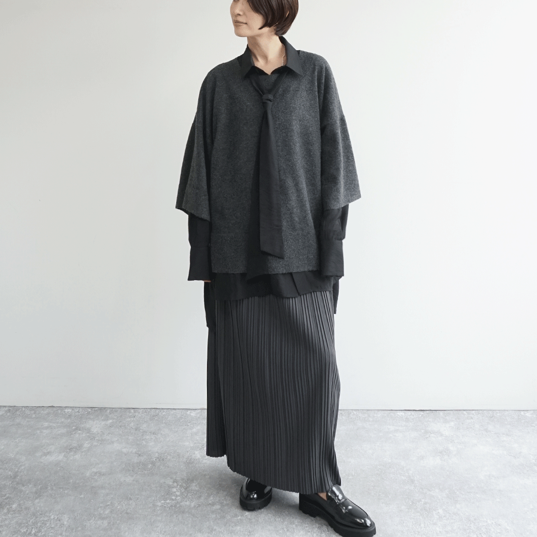 Spick & Span プレーンウィーブダブルブレストジャケット スピック