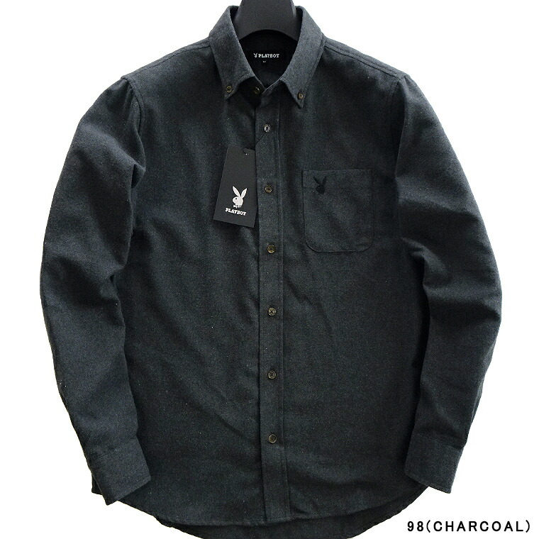 新品 プレイボーイ シェファード チェック フランネル シャツ LL 紺 灰 【I48883】 PLAYBOY 秋冬 メンズ ボタンダウン ネルシャツ 起毛 BD 新品 プレイボーイ 起毛 ビエラ チェック シャツ M 灰PLAYBOY メンズ 長袖 フランネル ネルシャツ ボタンダウン