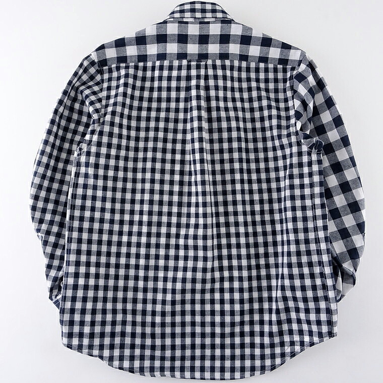 楽天市場 アウトレット60 オフ Mr Van ミスターヴァン 長袖 ギンガム チェック クレイジーパターン シャツ メンズ トップス 春 夏 カジュアル ブランド ギンガムチェック 敬老の日 ギフト プレゼント セール Shirt ファッションショップ Armadio