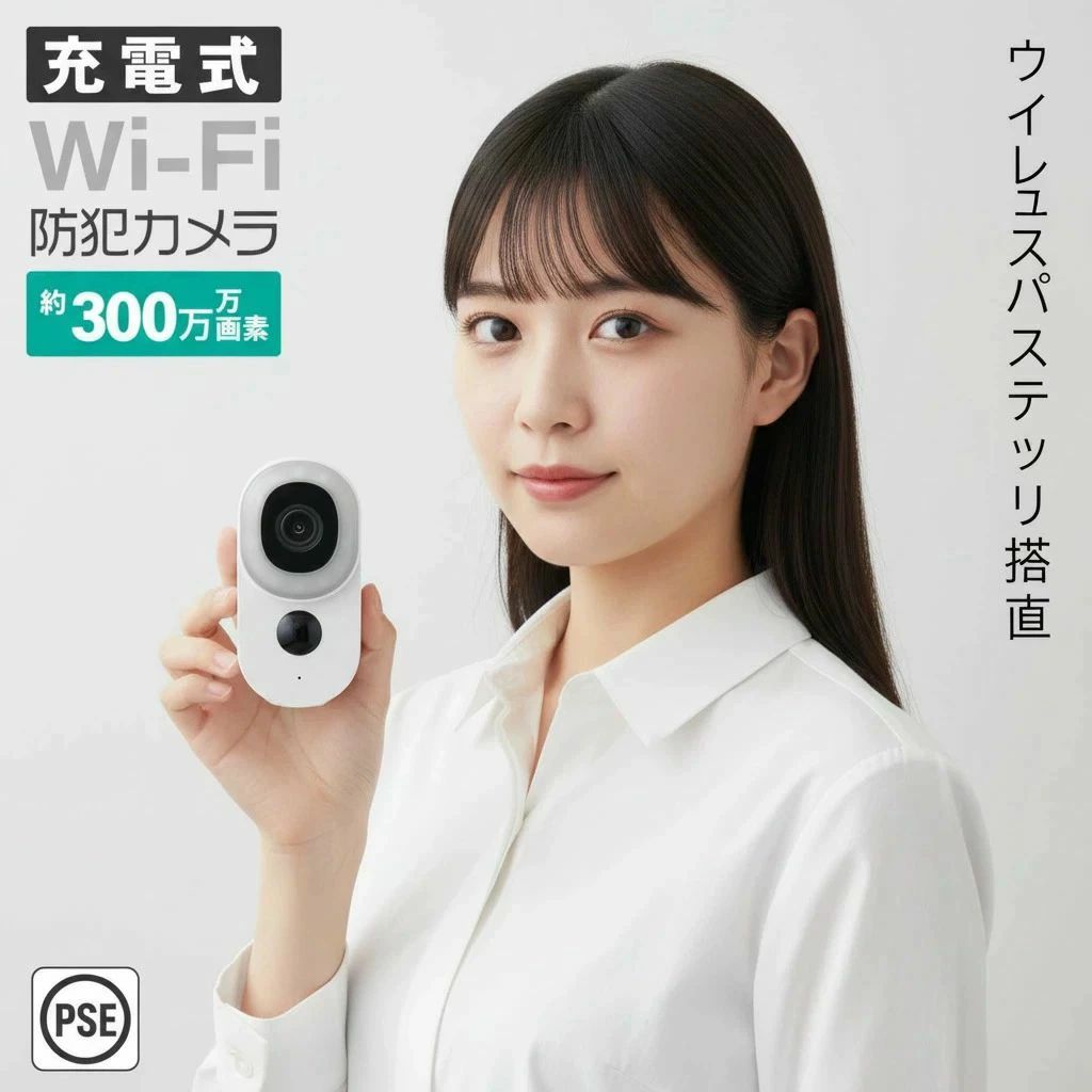 家庭用監視?子供見守りベビーモニター カード常時録画対応 SD 接続でスマホリアルタイム確認 Wi-Fi 室内設置も安心 屋外防水性能｜ファッションファッション