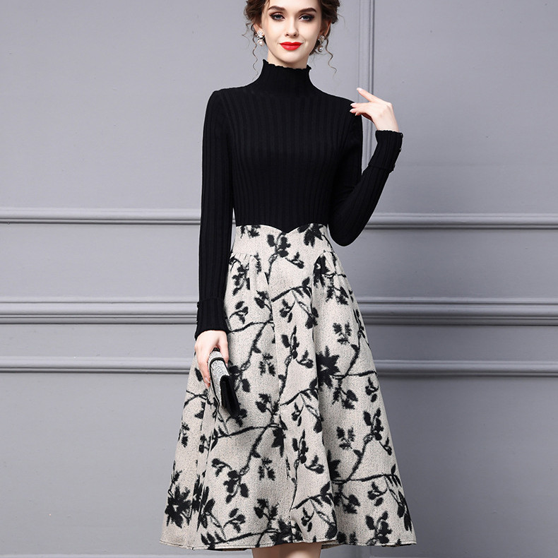 激安通販 パーティドレス セレブファッション タイトワンピース 春新作 品のある花模様で大人の魅力を演出 他と被らない 大人エレガント 着痩 大きいサイズあり 結婚式 披露宴 パーティードレス 謝恩会 上品 優雅 お呼ばれ 飲み会 二次会 同窓会 送料無料