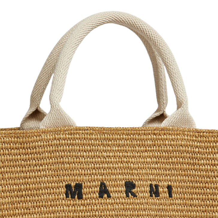 激安の 新品 MARNI かごバッグ ローシェンナブラウン ショルダーバッグ