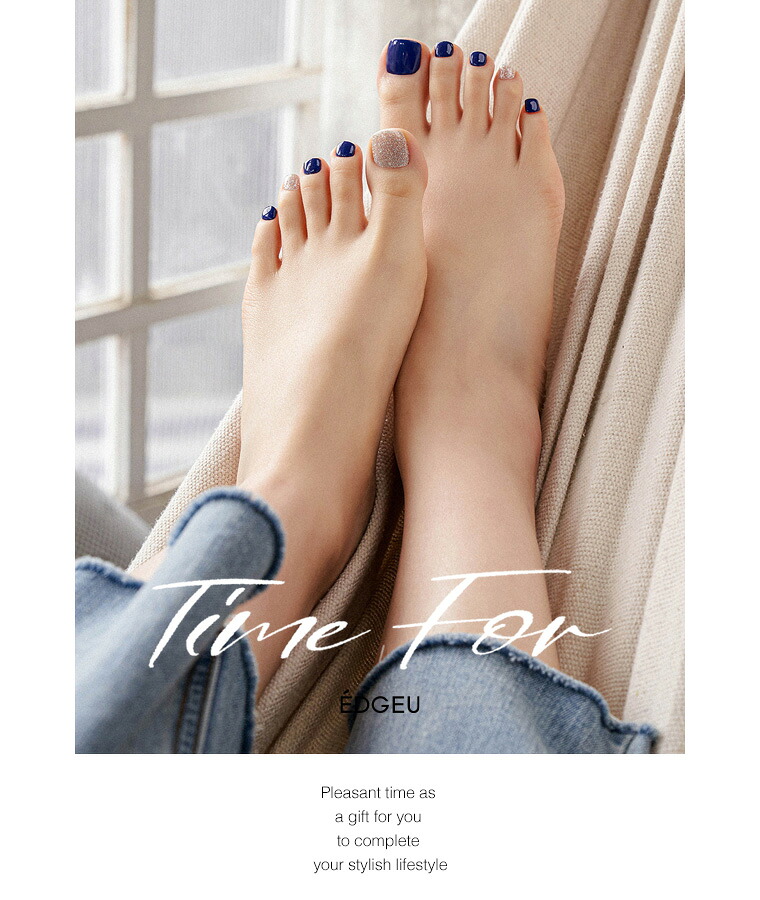 お洒落なネイルアートが簡単に完成 Edgeu 3d Epg410 おしゃれ エッジユー カラージェル キット ジェル ジェルネイル セルフネイル ネイルシール ネイルチップ ネイルデザイン ネイルパーツ ブルー ペディネイル 柄ネイルシール 硬化 簡単 貼るだけ 足ネイル 韓国 韓国