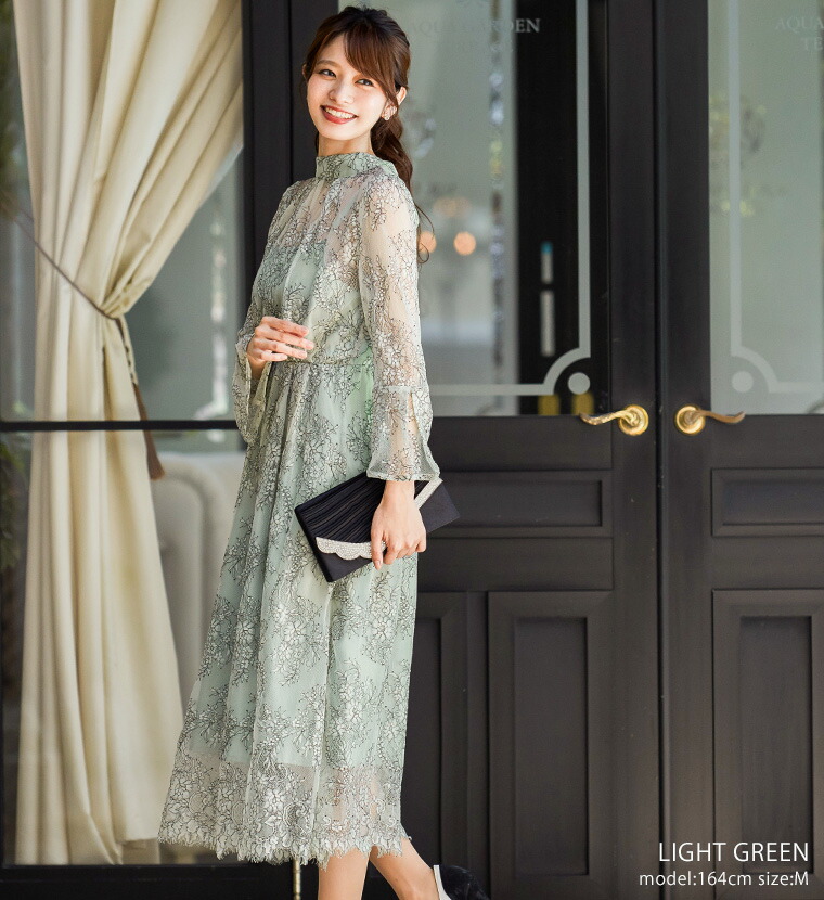 時間指定不可 楽天市場 結婚式 ワンピース パーティードレス 大きいサイズ 小さいサイズ ロング 袖あり 春 夏 秋 冬 パーティドレス 二次会 2次会 レース 成人式 同窓会 体型カバー 服装 入学式 卒業式 マタニティー 他と被らない 謝恩会 卒業パーティー 大学生