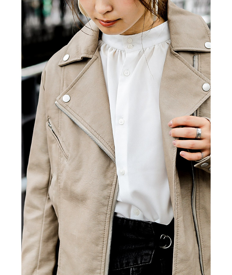 楽天市場 ライダースジャケット レディース レザージャケット ライダース コーデ フェイクレザー ダブル シングル バイクジャケット 大人 秋服 秋アウター 秋ジャケット 大きいサイズ 合皮 革ジャン M L Ll 3l 黒 茶 Y042 Fashionletter ファッションレター