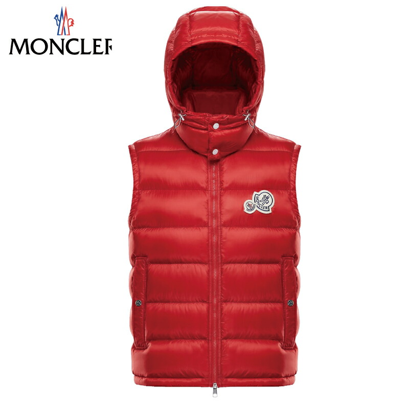 【楽天市場】MONCLER モンクレール 2018-2019年秋冬新作 メンズ GERS ジレ レッド ダウンベスト：fashionplate