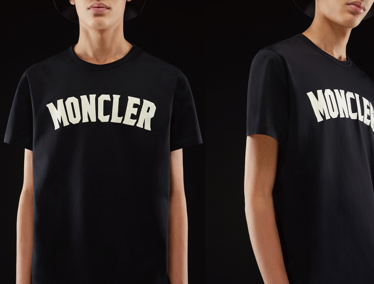 【楽天市場】MONCLER モンクレール 2 MONCLER 1952 T-SHIRT Tシャツ ブラック メンズ 2019年春夏