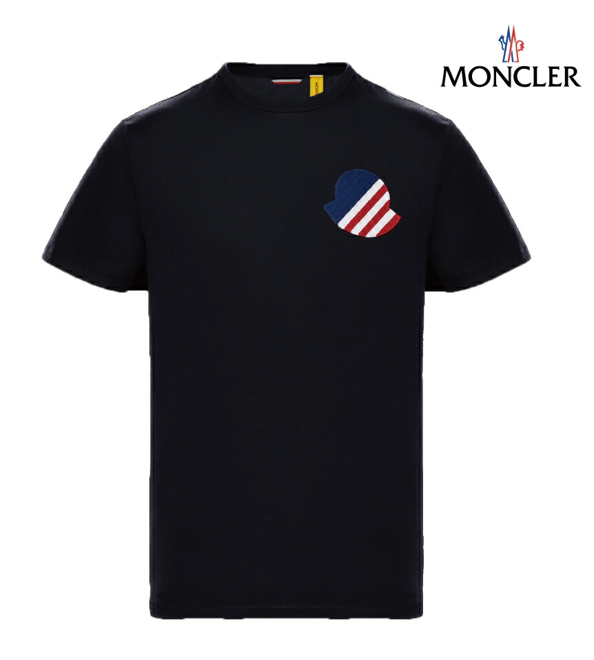 爆買い！】-MONCLER •- 美品 モンクレール メンズ• tシャツ