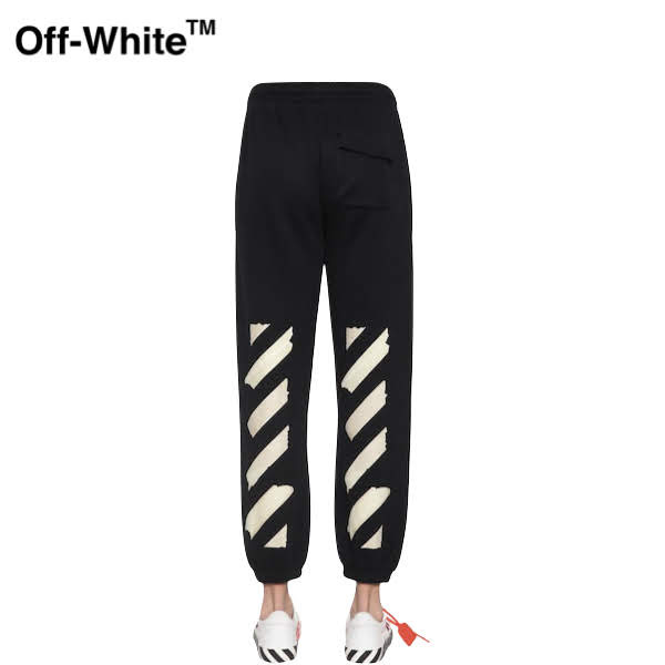 【楽天市場】Off-White Cropped Sweatpants Black/Beige Mens 2020SS オフホワイト クロップド