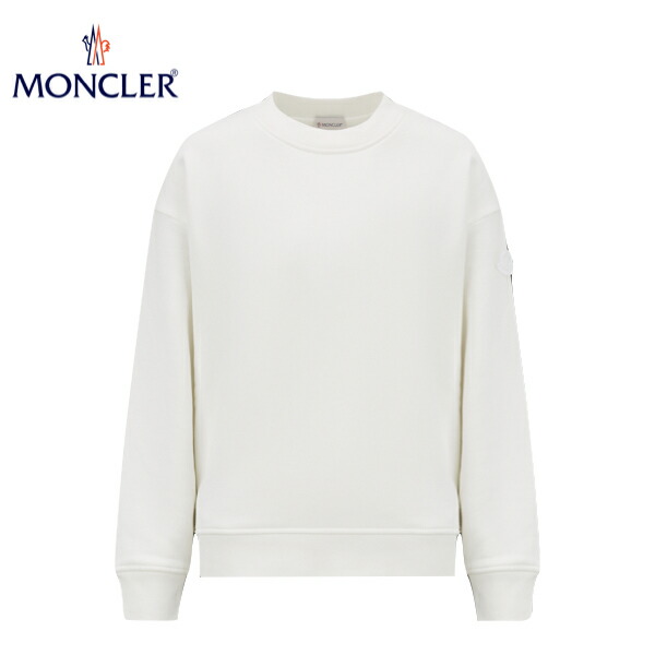 2021最新作】 MONCLER Logo Sweatshirt Ladies Top 2022-23AW