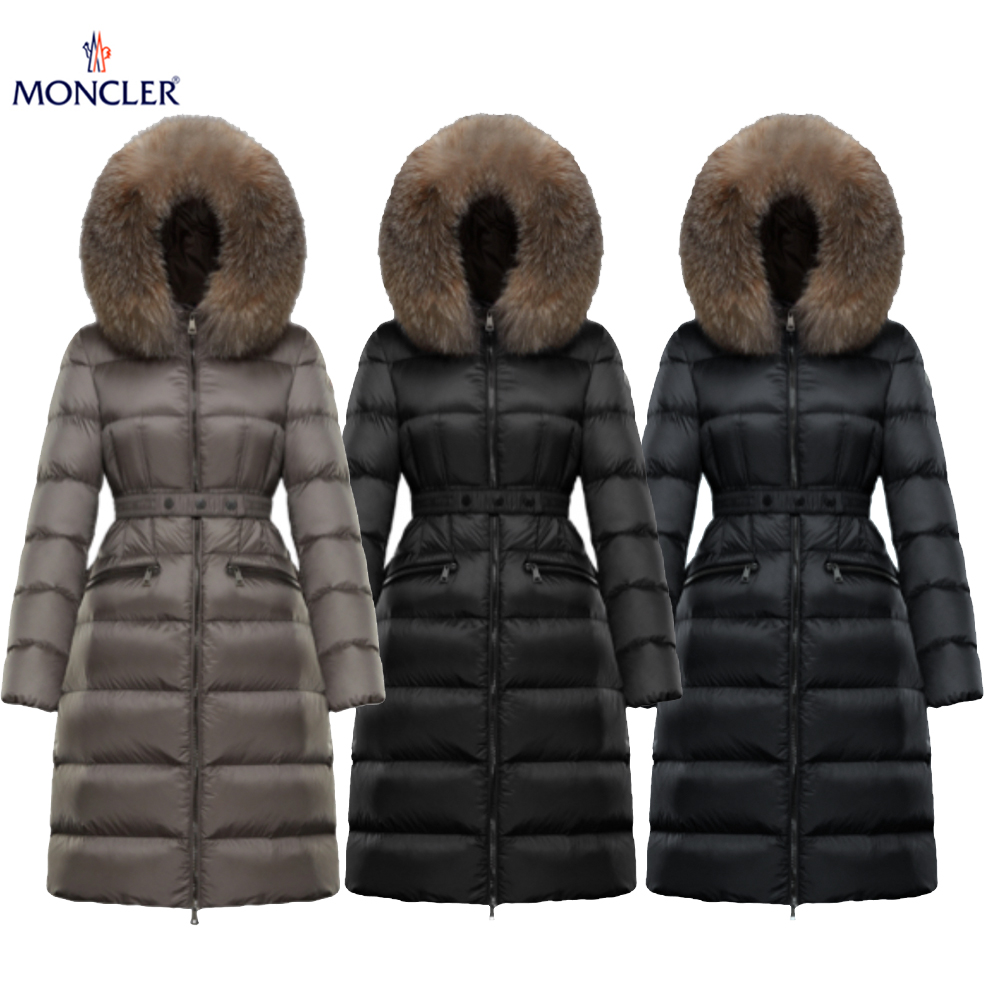 楽天市場】【2colors】MONCLER Abelle Ladys Long Down Jacket Outer 