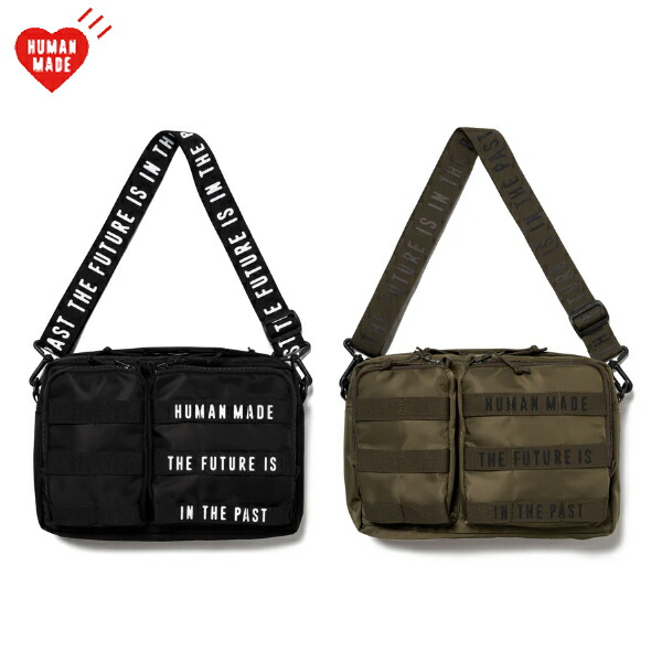 楽天市場】【2colors】HUMAN MADE MILITARY POUCH LARGE BLACK/OLIVE DRAB 2024SS  ヒューマンメイド ミリタリーポーチ ラージ ブラック/オリーブドラブ 2024年春夏 : fashionplate