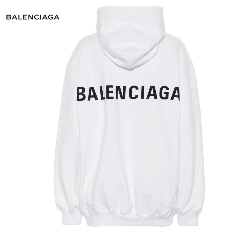 楽天市場】BALENCIAGA バレンシアガ Printed cotton hoodie パーカー