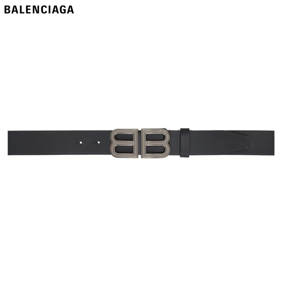 楽天市場】BALENCIAGA BB Extra Large Belt Black 2023AW バレンシアガ