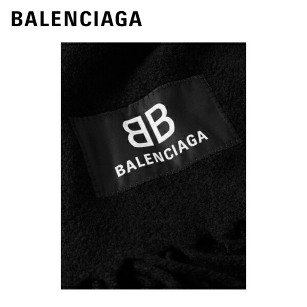 期間限定お試し価格】 BALENCIAGA 2021 ロゴ マフラー asakusa.sub.jp