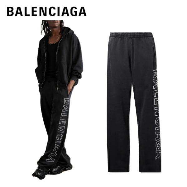 楽天市場】VETEMENTS Cotton Blend Track Pants Black Mens