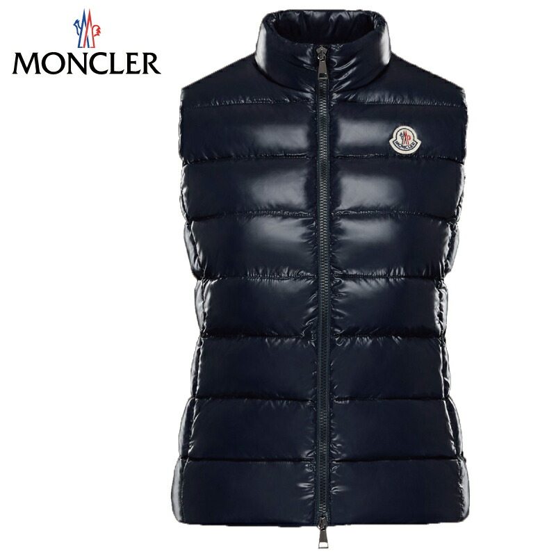 楽天市場 Moncler モンクレール Ghany ガーニー Gilet ダウンベスト レディース Blue ブルー 19 年秋冬新作 Fashionplate