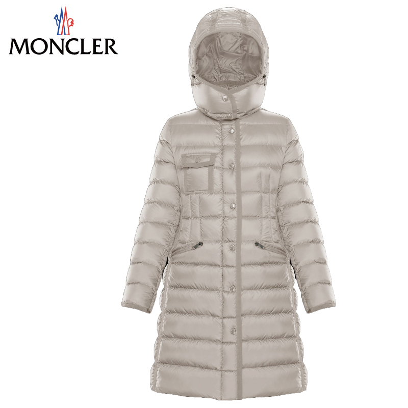 86%OFF!】 Moncler モンクレール ボーダーダウンジャケット 汗じみあり