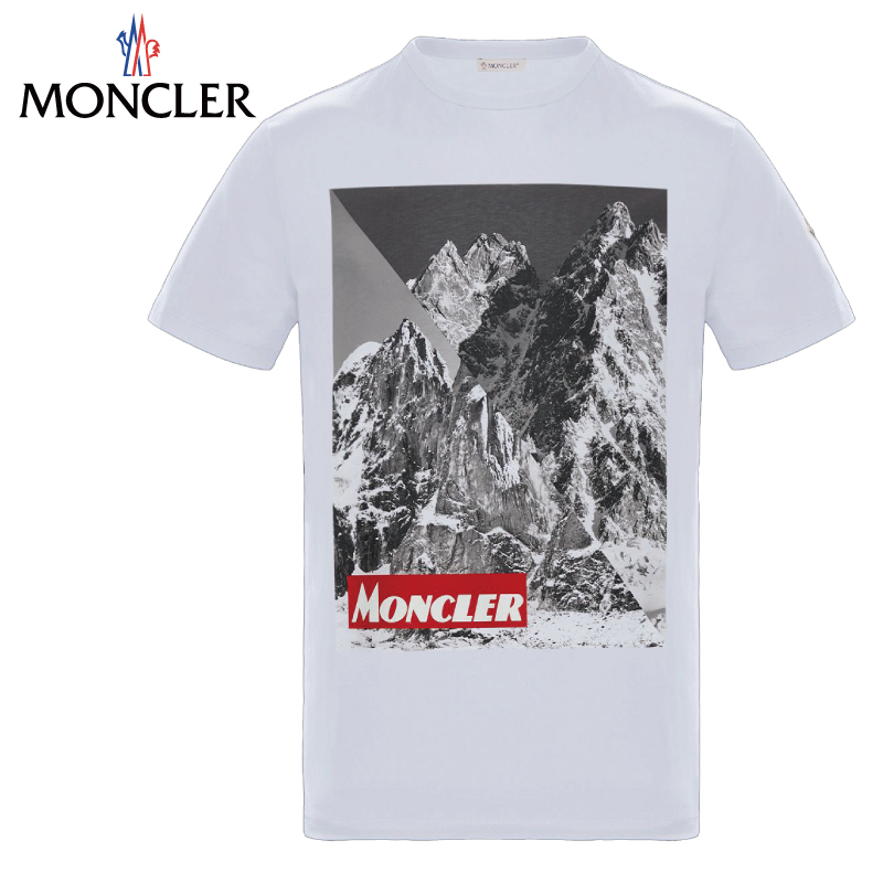 楽天市場】MONCLER モンクレール T-SHIRT Tシャツ Blanc ホワイト 