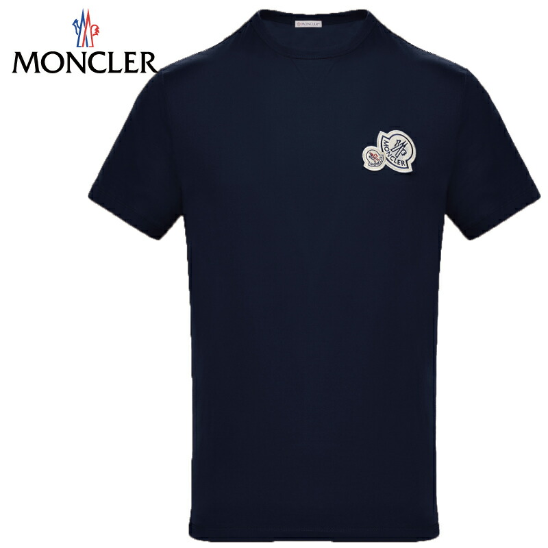 楽天市場】MONCLER モンクレール T-SHIRT Tシャツ Dark Blue ダーク