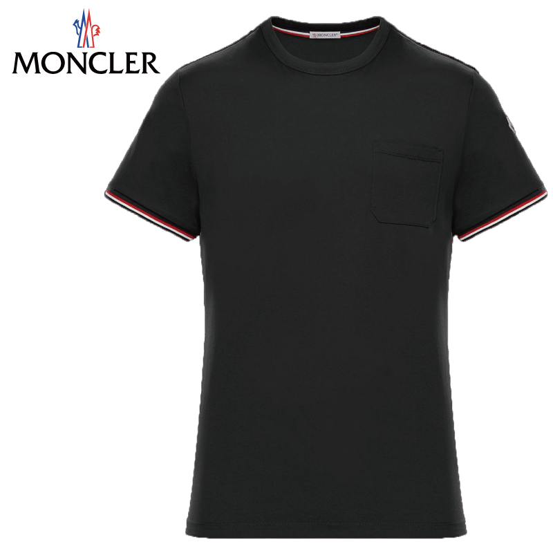 【楽天市場】MONCLER モンクレール T-SHIRT Tシャツ Noir 