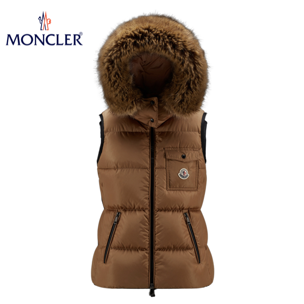 MONCLER Bairon Down Vest Ladies 3カラー Gilet モンクレール