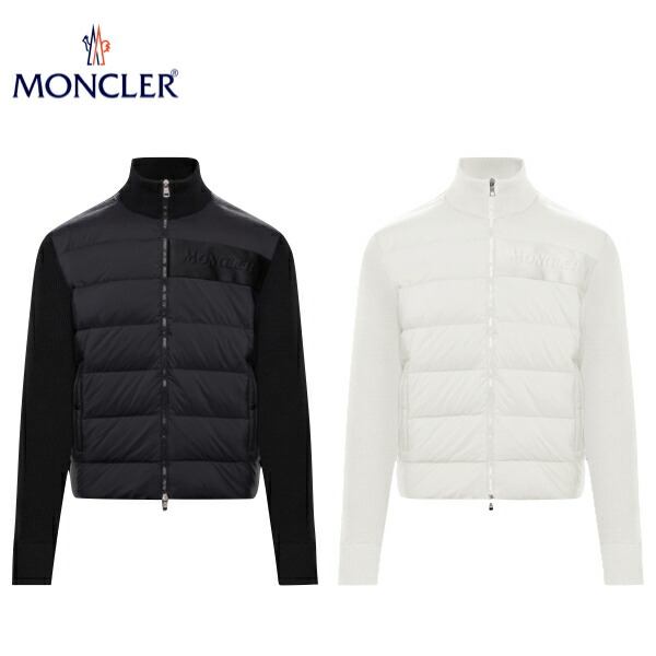楽天市場】MONCLER Zipper Cardigan Mens Black Top 2021AW 