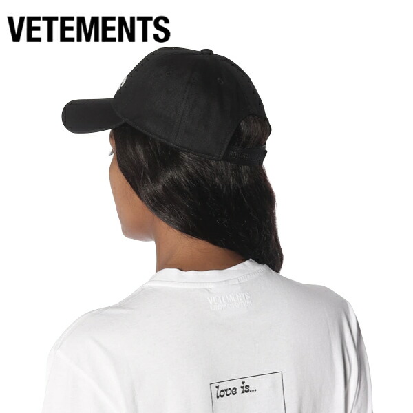 VETEMENTS Logo cotton baseball ロゴ cap 2020年春夏 2020SS