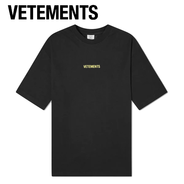 VETEMENTS T-shirt ネオンイエロー-